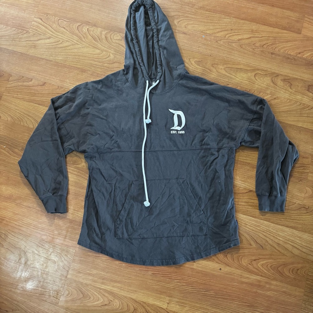 Disney Gray Spirit Jersey Hoodie